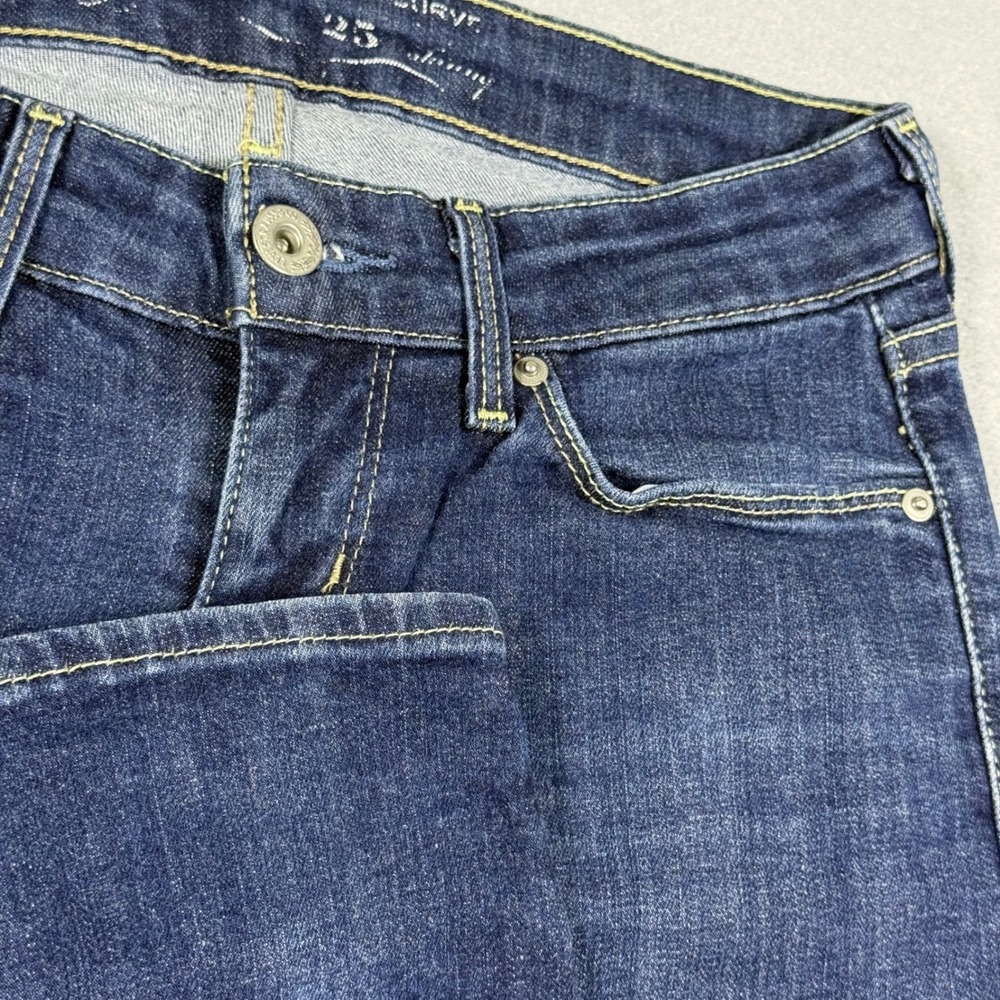 Levis Demi Curve Skinny Jeans Dark Wash Denim Blue Womens 25